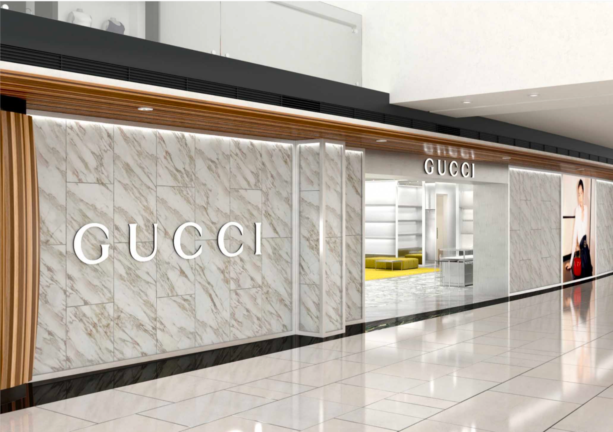 Gucci at Guam International Airport, photograph 1 of 3